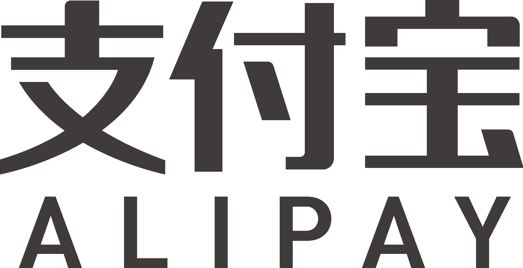 AliPay Text Logo